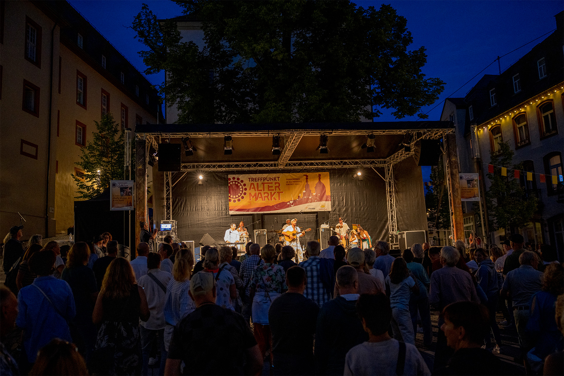 Charly Gitanos en el festival Treffpunkt Alter Markt